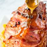 Easy Spiral Ham Recipe with Peach Preserves and Brown Sugar