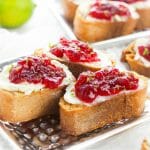 Easy Cranberry Appetizer recipe for Christmas