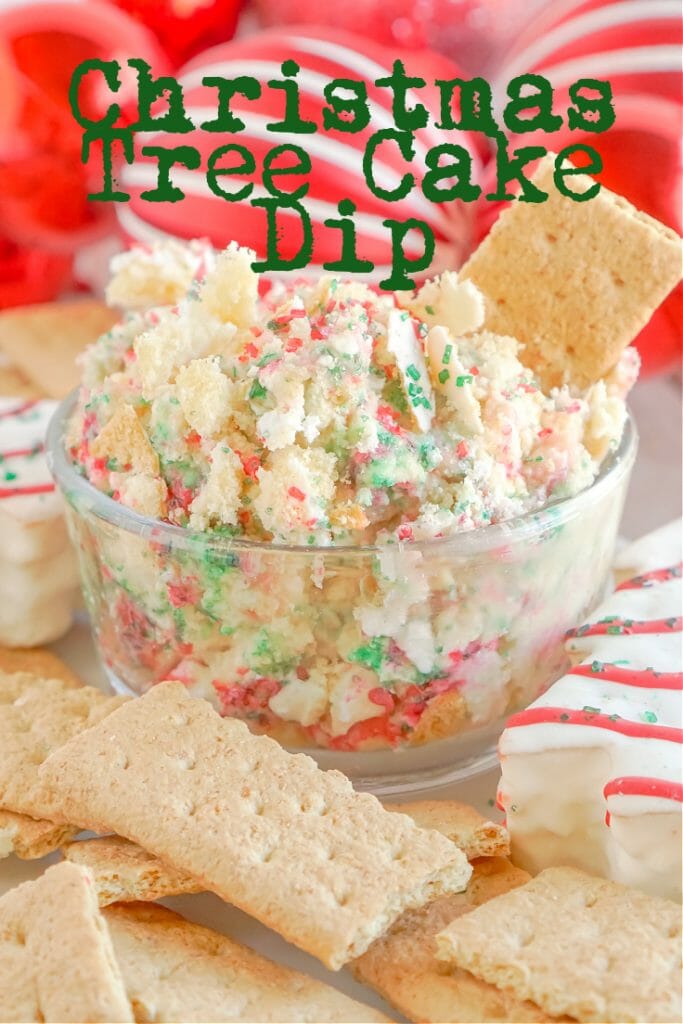 Little Debbie Christmas Tree Cake Dip