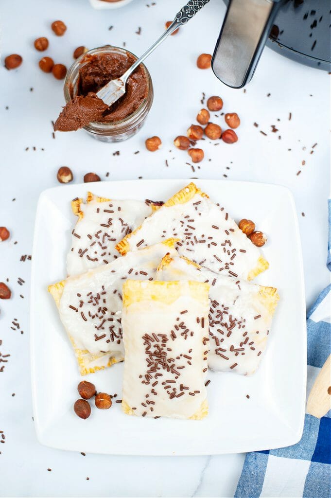Air Fryer Nutella Pop Tarts