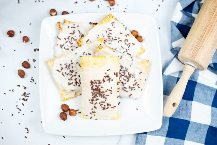 Air Fryer Nutella Pop Tarts