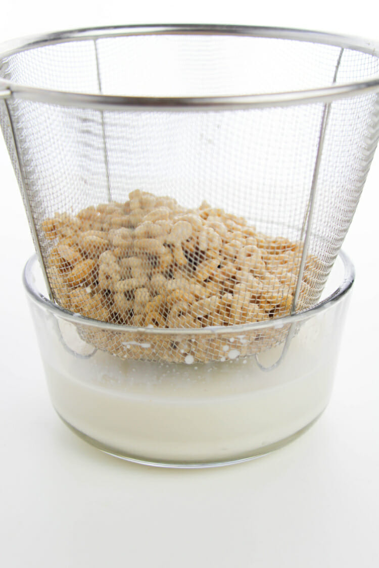 how to make cereal milk