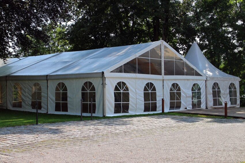 marquee, beer tent, event tent