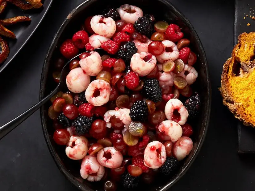 Bloody Berry Fruit Salad