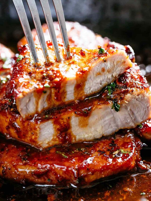 Easy Honey Garlic Pork Chops