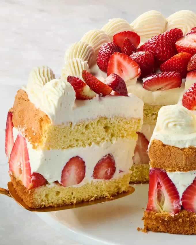 Fraisier Cake