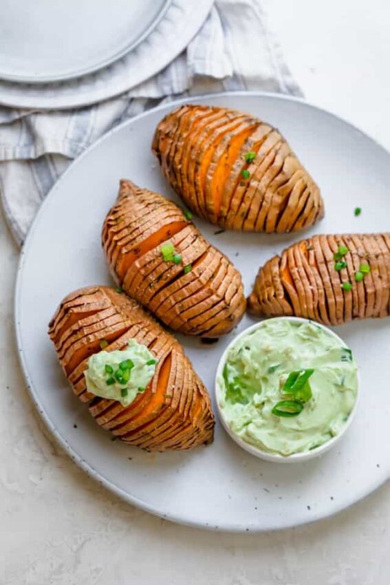 Hasselback Sweet Potatoes