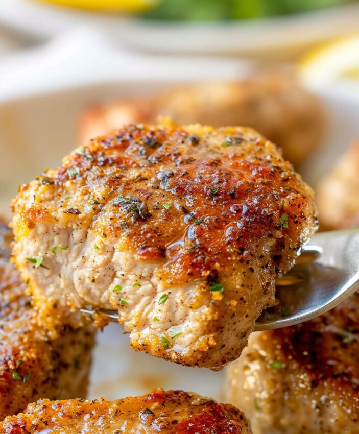 Parmesan Crusted Pork Chops