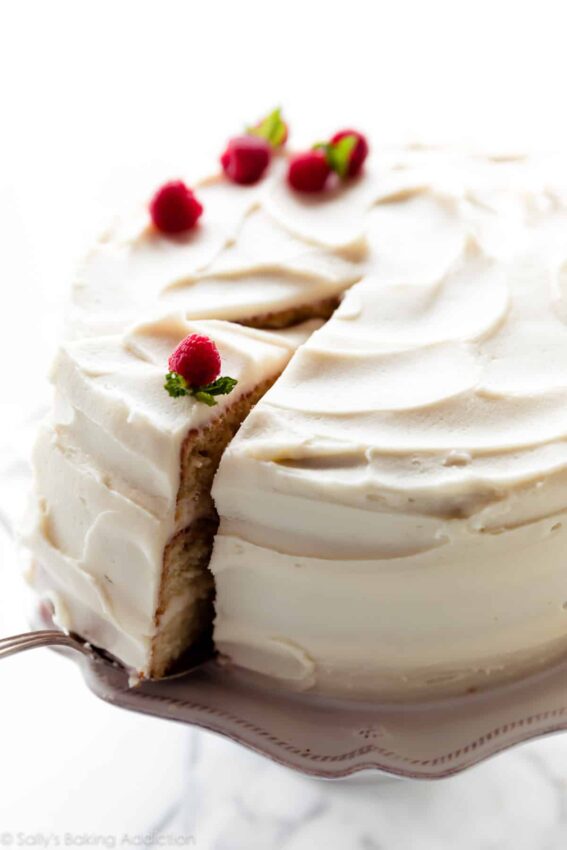 The Best Vanilla Cake I’ve Ever Had