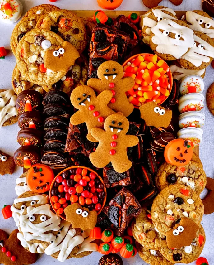 Spooky Halloween Charcuterie Dessert Board