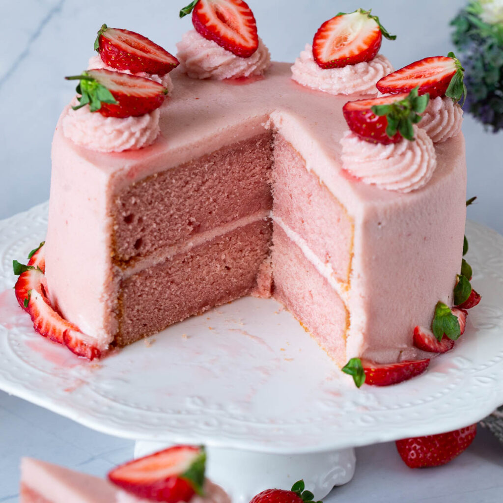 Strawberry Cake Recipe