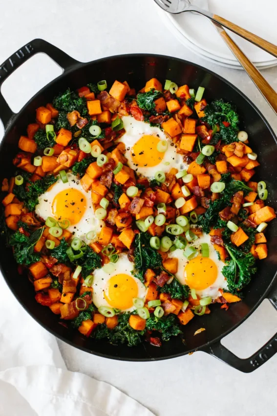 Sweet potato breakfast hash