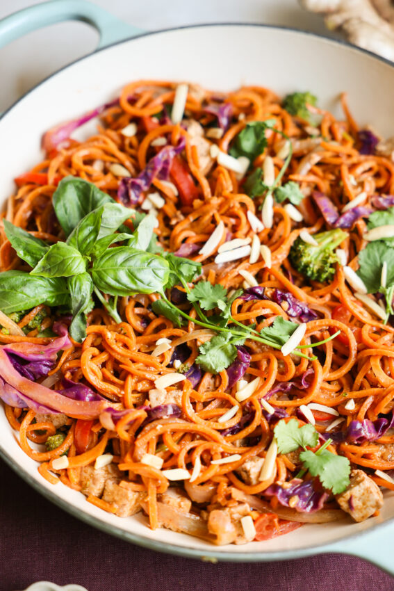 Thai-Style Sweet Potato Noodles