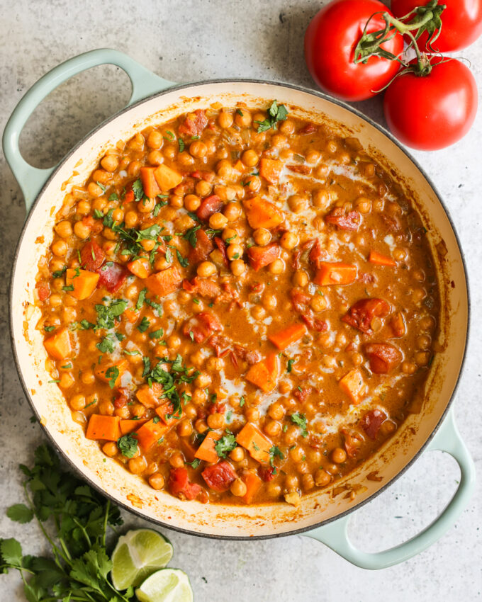 Sweet Potato Chickpea Curry