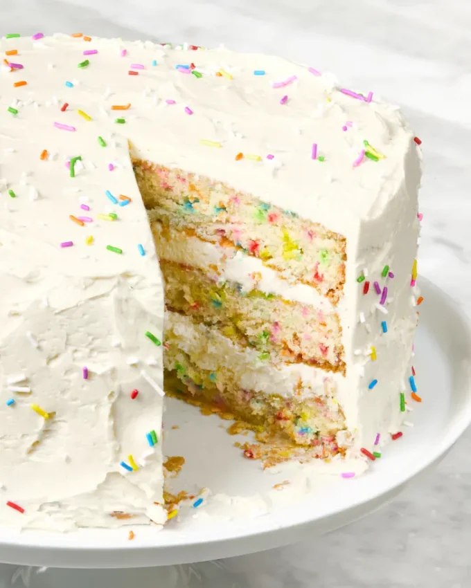 Confetti Birthday Cake