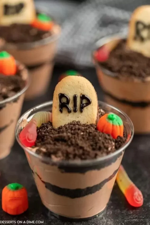 Halloween Dirt Cups