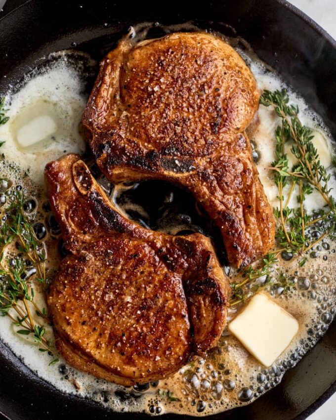 Easy Pan-Fried Pork Chops