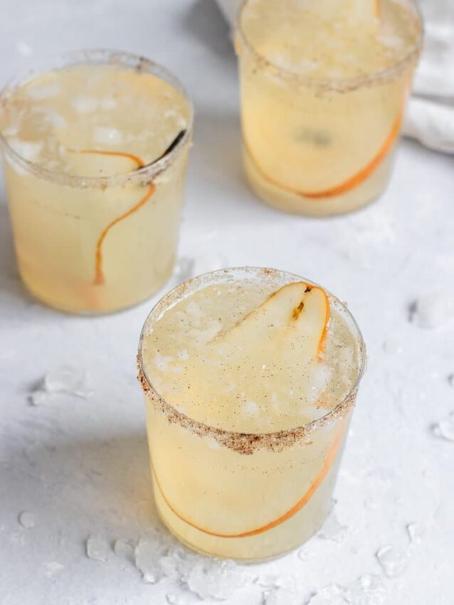 Pear Vanilla Gin Fizz