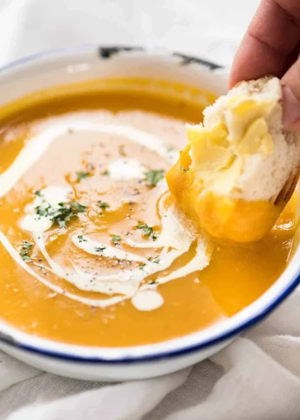 Pumpkin soup by recipetineats.com