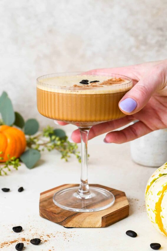  Pumpkin spice espresso martini