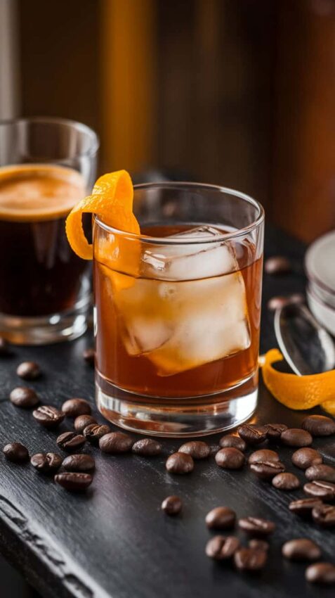 Bourbon Espresso Old Fashioned
