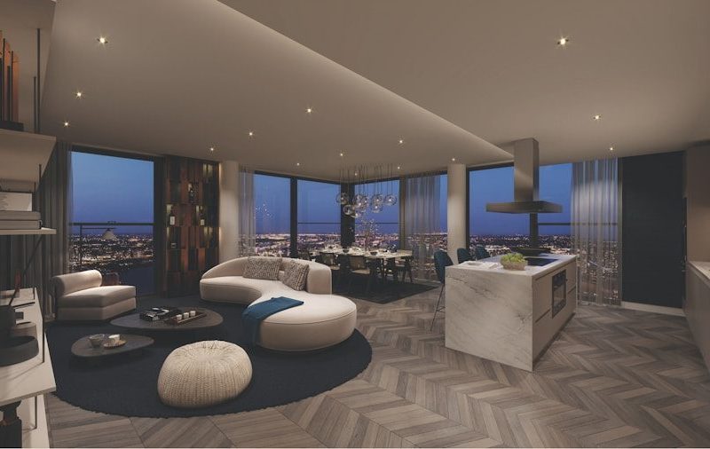 inside condominium unit