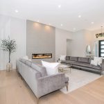 white leather 2 seat sofa