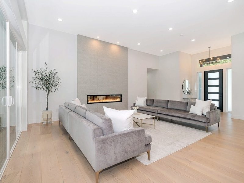 white leather 2 seat sofa